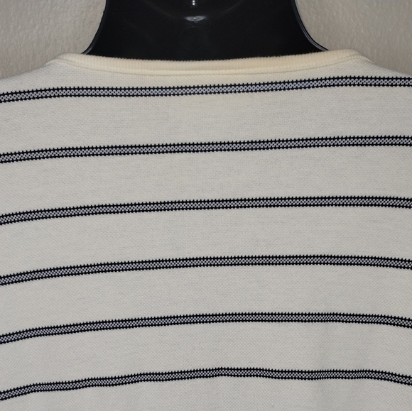 Vintage 90s Carolina Clothing Mens XL Shirt Striped Knit Long Sleeve Made In USA - Picture 7 of 9